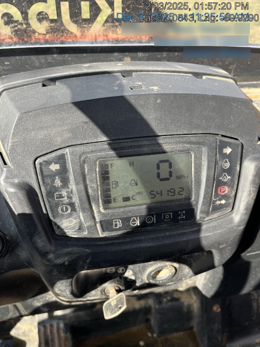 2020 Kubota RTV-X1140 4 - Seat UTV, 4WD, Canopy, Standard Rental Specs