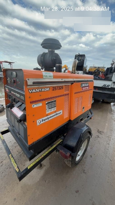 2022 Lincoln Electric Vantage 549X Crosslink Technology, Trailer Mounted, ES Decals, T3