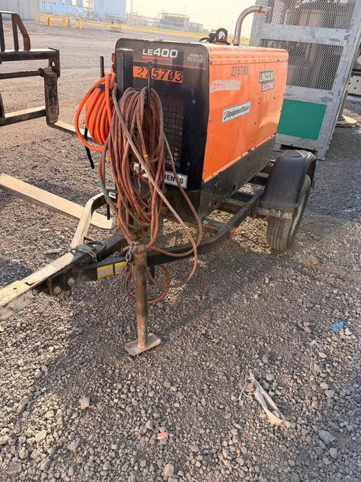 2022 Lincoln Electric LE400 Kubota V1505, Trlr, Cable Rack, Light Kit, ES Decals, T3