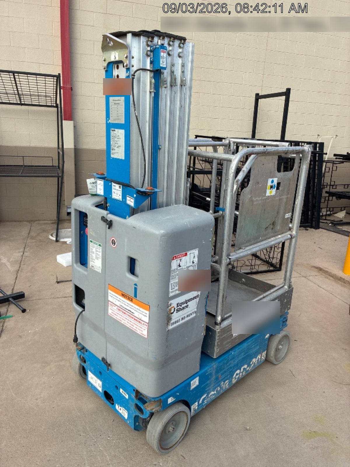 2020 GENIE GR-20