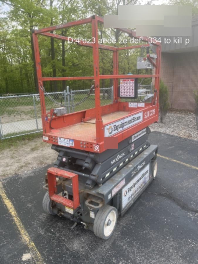 2019 Skyjack SJIII-3219 Standard Options, Trojan Batteries