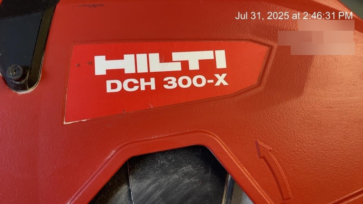 2023 HILTI DCH 300-X