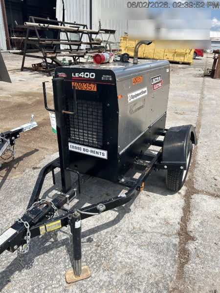2024 Lincoln Electric LE400 Kubota V1505, Trlr, Cable Rack, Light Kit, ES Decals, T3