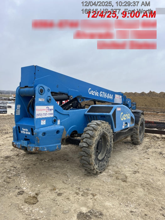 2016 Genie GTH-844 Genie GTH844 Telehandler