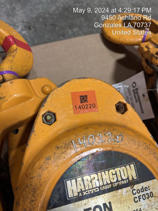 2021 HARRINGTON CF030-20