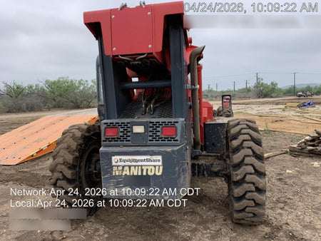 2018 Manitou MTA10055 MTA10055 - 120 HP T4, Canopy, Worklights/Strobe, Beacon, 66" Carriage, 60" Forks, Solid Tires, Lift Hook, Aux Hydraulics