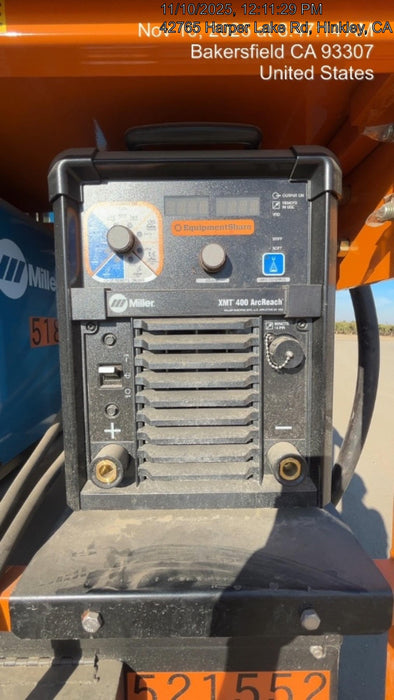 2025 MILLER ELECTRIC XMT 400
