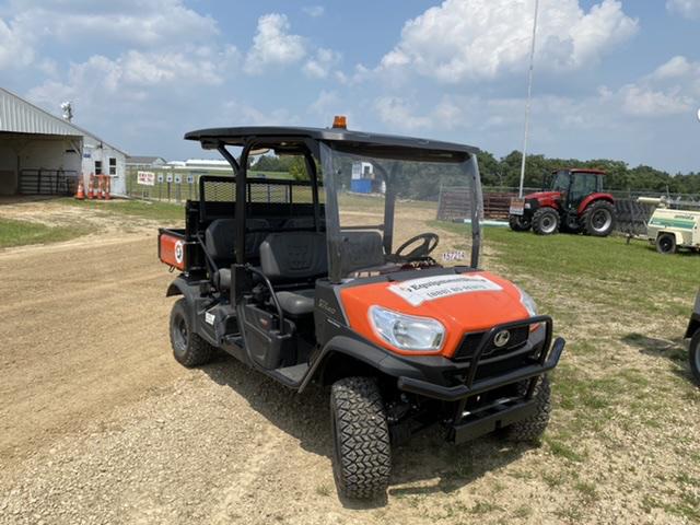 2021 Kubota RTV-X1140W-H Plastic Canopy, Windshield Acrylic Clear, LED Strobe Light, Wire Harness Kit, Back up Alarm