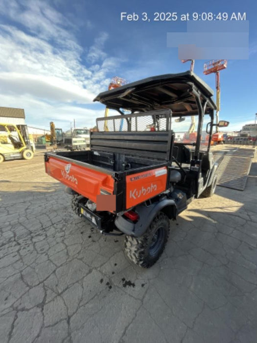 2021 Kubota RTV-X1140W-H Plastic Canopy, Windshield Acrylic Clear, LED Strobe Light, Wire Harness Kit, Back up Alarm