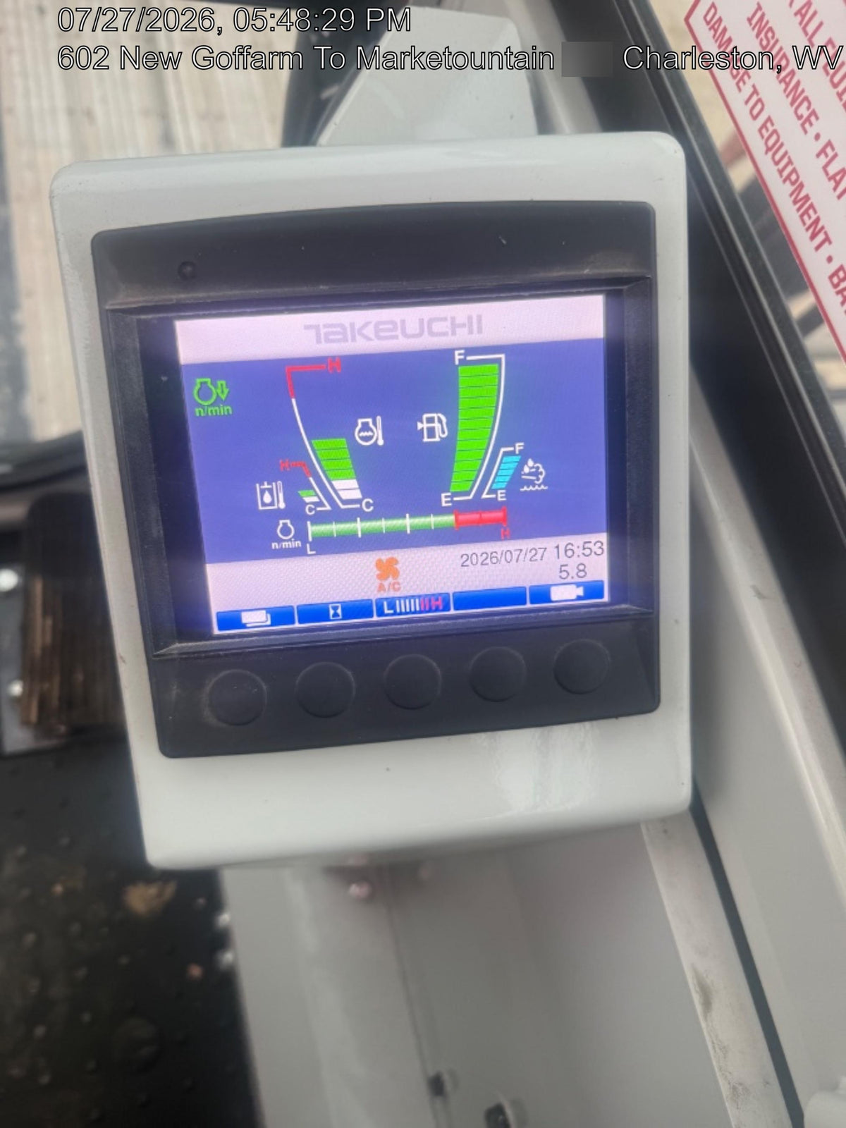 2026 TAKEUCHI TCR 50-2CR