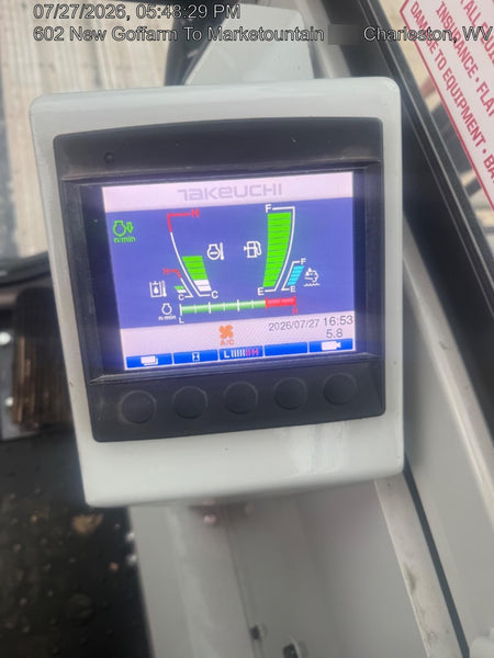 2026 TAKEUCHI TCR 50-2CR
