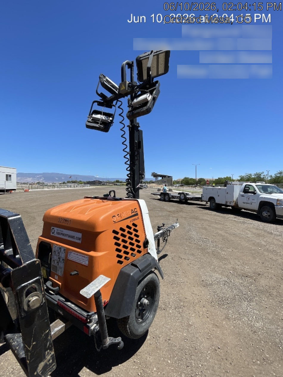 2023 Generac MLT2 Diesel, Flex Switch 120V Input, Powerzone Controller, (4) 320W LED Lights, 4kW Generator, 39.9 Gal Fuel Tank, 2" Ball, T3