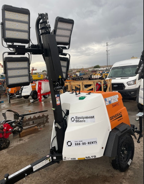 2023 Generac MLT2 Diesel, Flex Switch 120V Input, Powerzone Controller, (4) 320W LED Lights, 4kW Generator, 39.9 Gal Fuel Tank, 2" Ball, T3