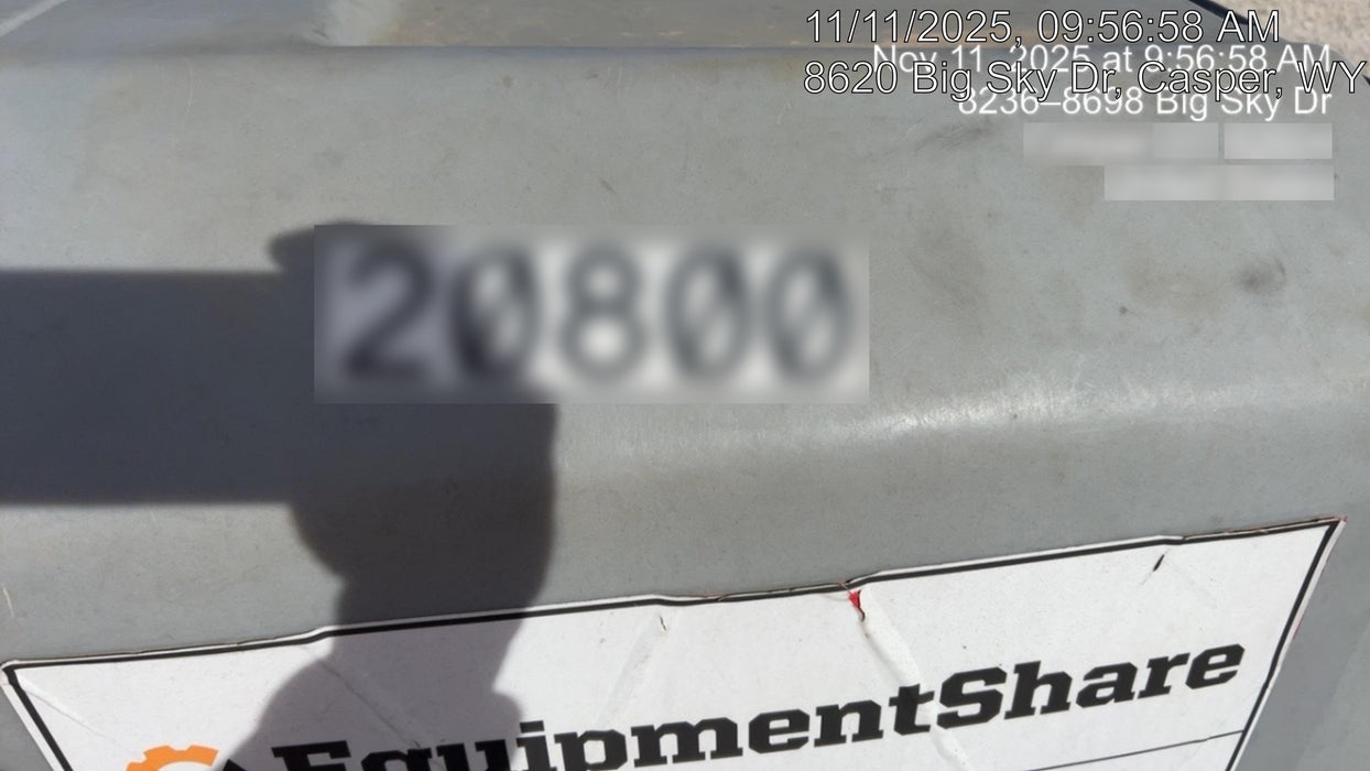 2018 Wacker Neuson LTV6L-MH Wacker Neuson LTV6L Mobile Light Tower w/Fuel Level Sensor Installed