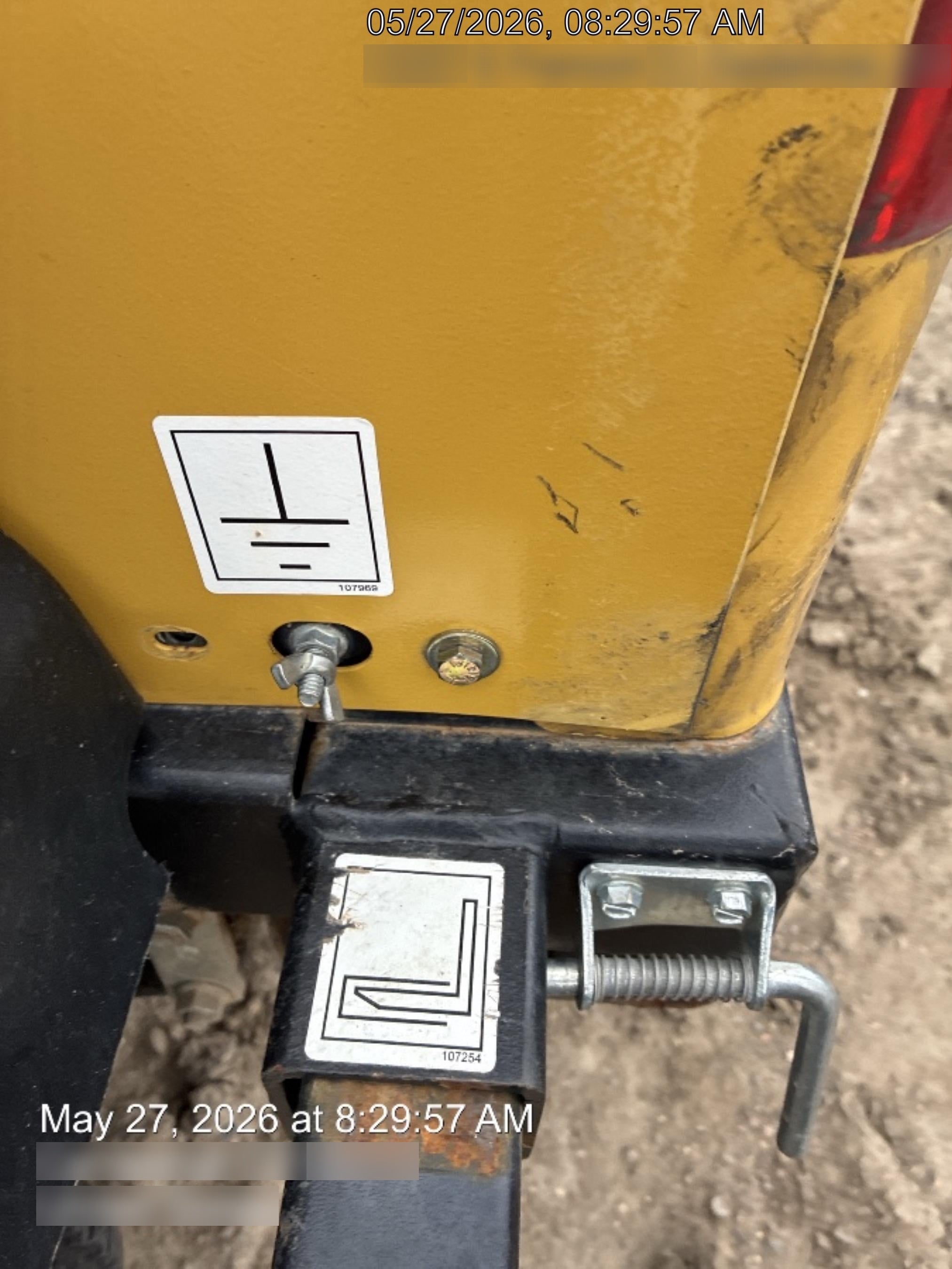 2022 Allmand NLV3GR (4) LED Light Fixture 350W, 23' Vertical Mast, 3kW Prime, Towable, Deep Sea L401, Leveling Jacks, Yanmar T4F 5.8hp
