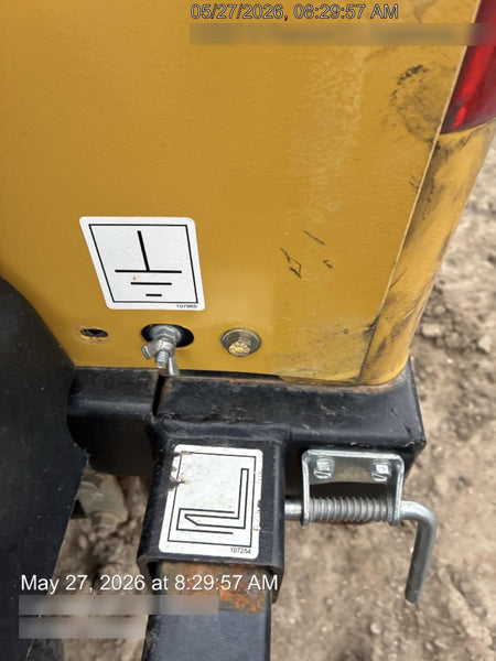 2022 Allmand NLV3GR (4) LED Light Fixture 350W, 23' Vertical Mast, 3kW Prime, Towable, Deep Sea L401, Leveling Jacks, Yanmar T4F 5.8hp