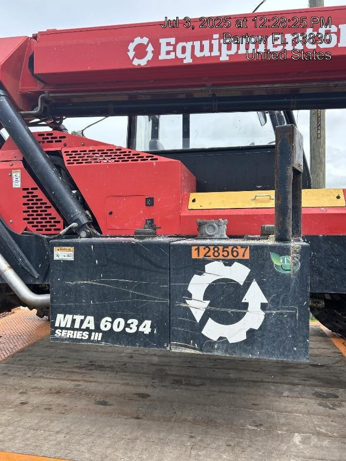 2020 Manitou MTA6034 Canopy, Solid Tires, Work Lights, Beacon, Aux Hydraulics, Back up Alarm, Mirrors, ES Keypad