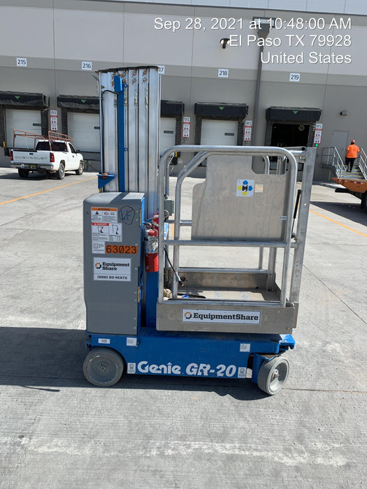 2020 GENIE GR-20