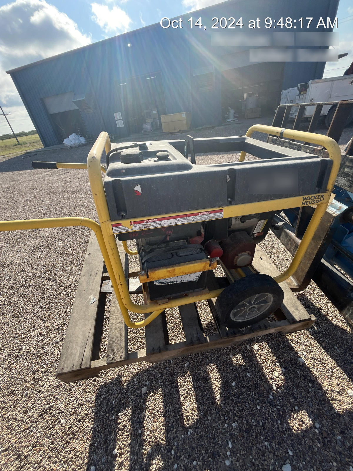 2018 WACKER NEUSON GPS9700V