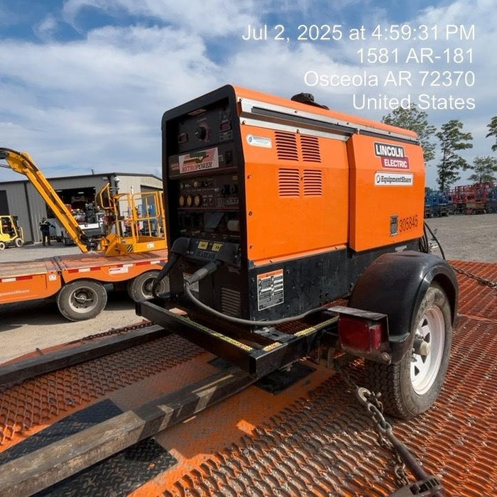 2023 Lincoln Electric LE400 Kubota V1505, Trlr, Cable Rack, Light Kit, ES Decals, T3