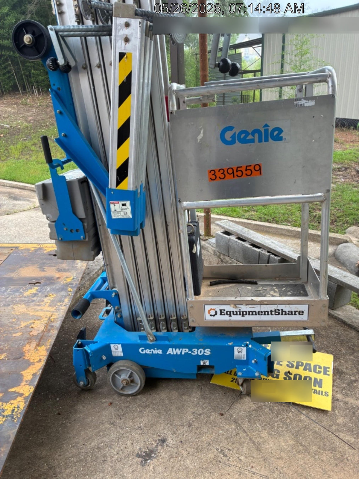 2023 GENIE AWP-30S DC