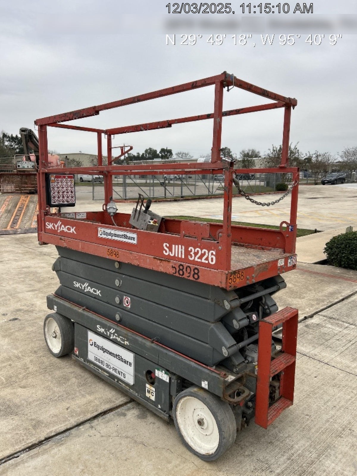2017 Skyjack SJIII-3226 Skyjack SJ3226, Trojan Battery Set, Extended Warranty 5yr/5k hr