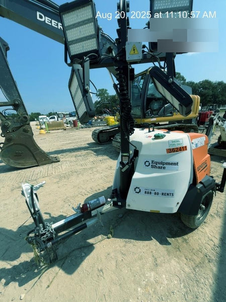 2023 Generac MLT2 Diesel, Flex Switch 120V Input, Powerzone Controller, 
(4) 320W LED Lights, 4kW Generator, 39.9 Gal Fuel Tank, 2" Ball, T3