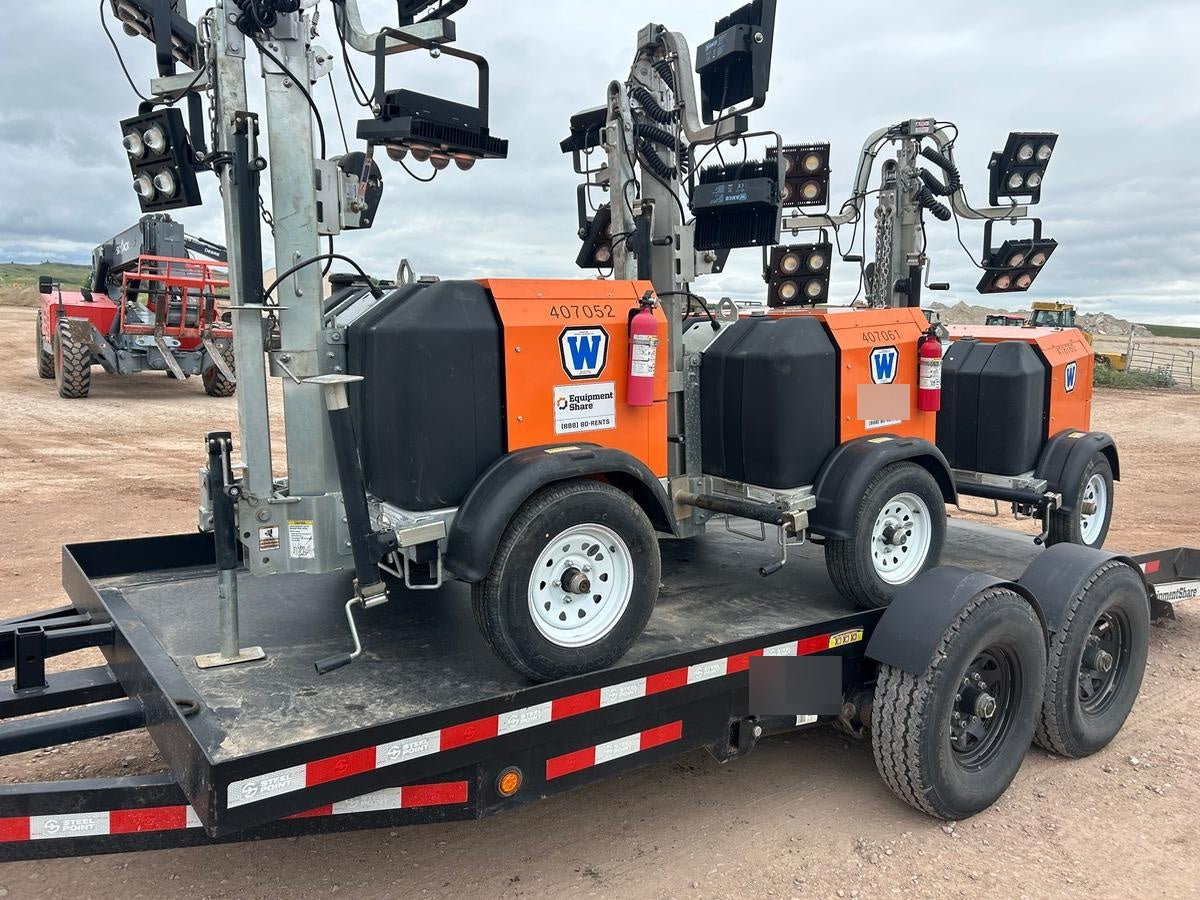 2024 Wanco WLTT-4MM4K Diesel, Deep Sea Controller, Shore Power Plug, Auto Start, (4) 350W LED Floodlights, 4kW Generator, 60 Gal Fuel Tank, 2" Ball, T3