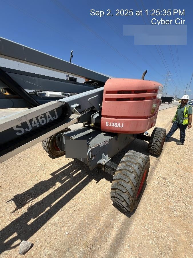 2017 Skyjack SJ46 AJ Skyjack 46AJ, Diesel Engine, Foam Filled Tires, 30x72" Platform, Extended Warranty 5yr/5k hr