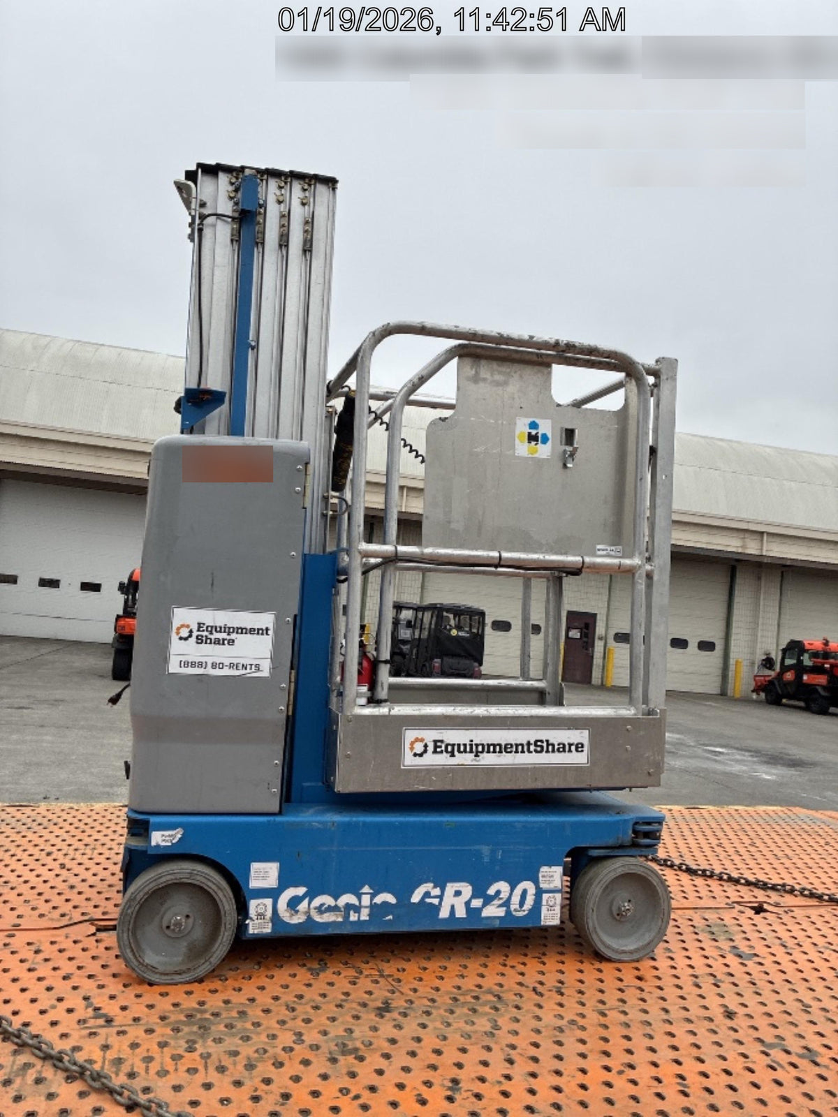 2019 GENIE GR-20