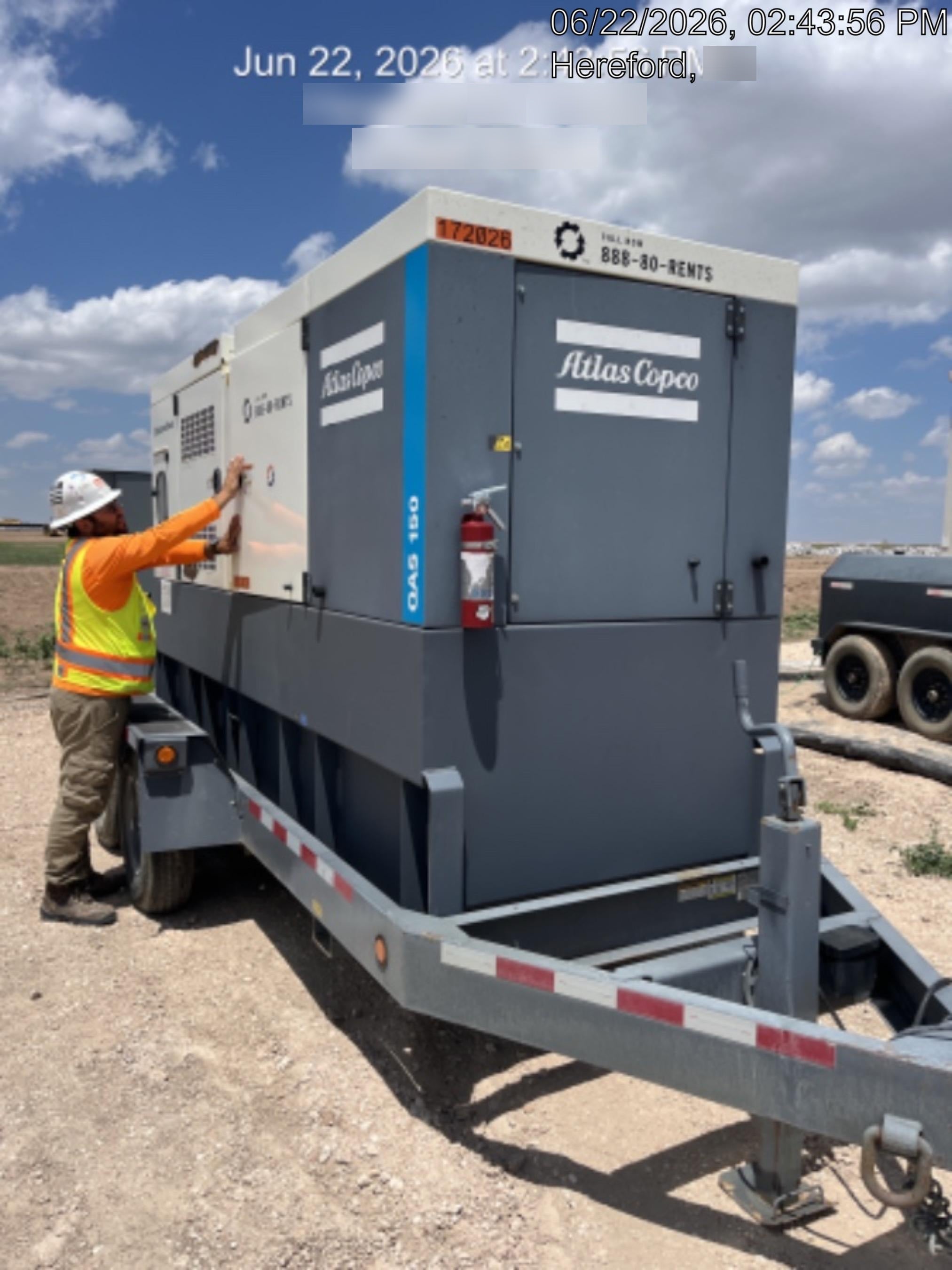 2021 ATLAS COPCO QAS150