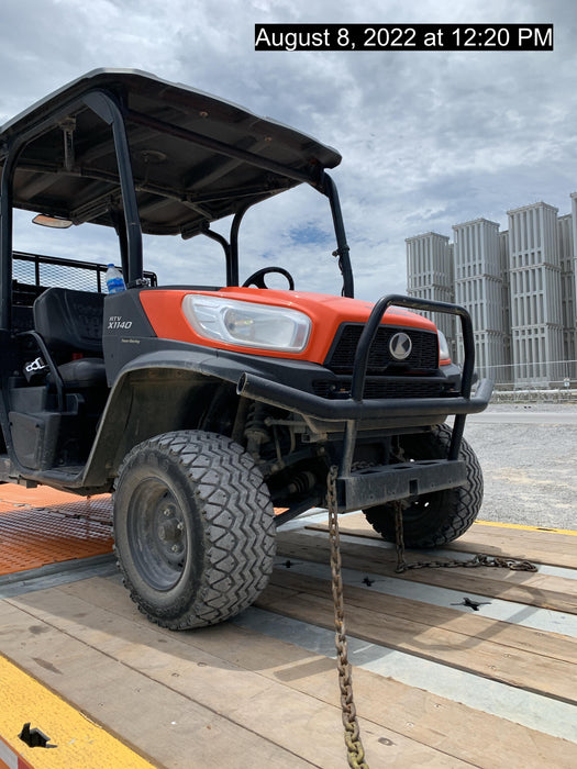 Kubota RTV-X1140W-H Canopy, 4-Seater, Diesel, Windshield Acrylic Clear, LED Strobe, Backup Alarm