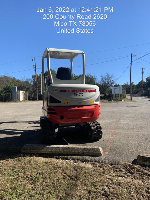 2021 TAKEUCHI TB235-2R