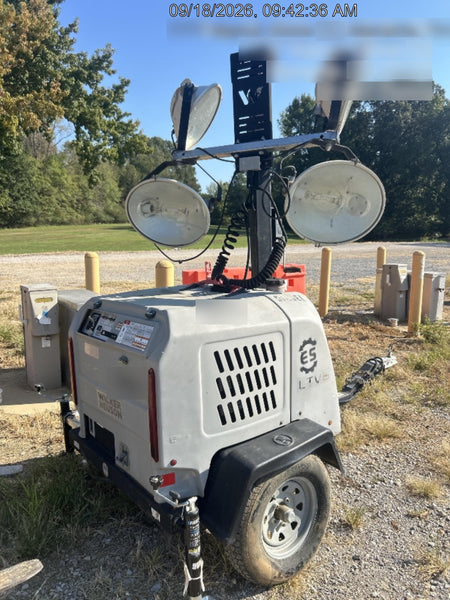 2019 Wacker Neuson LTV6L-MH Wacker Neuson LTV6L Mobile Light Tower w/Fuel Level Sensor Installed