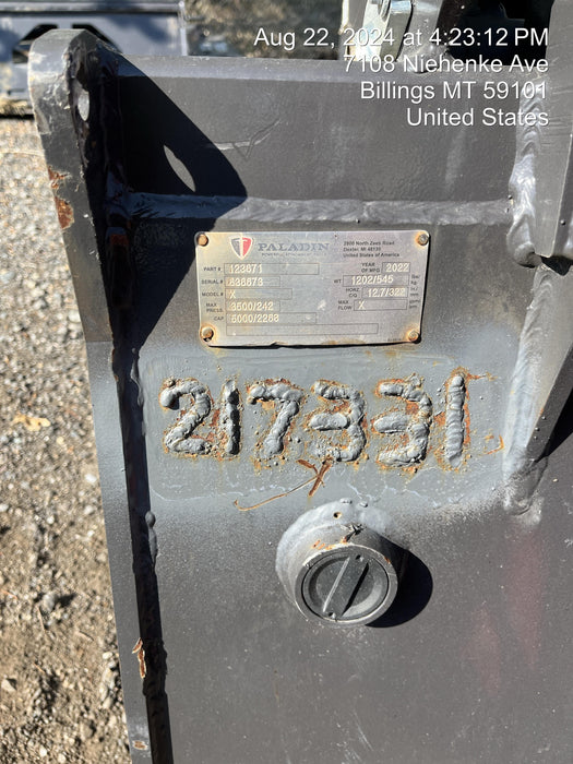 2022 PALADIN UTILITY GRAPPLE 11876-0022