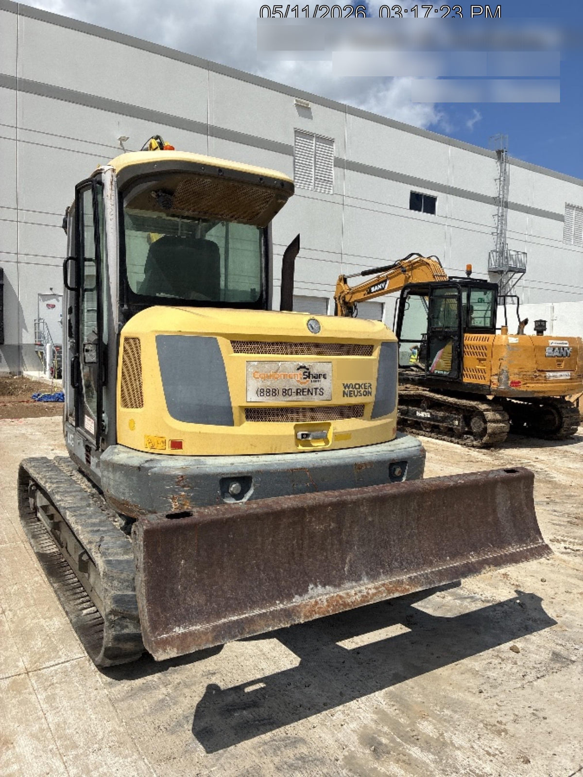 Wacker Neuson ET90 ET90 18K Excavator, Cab, Bucket