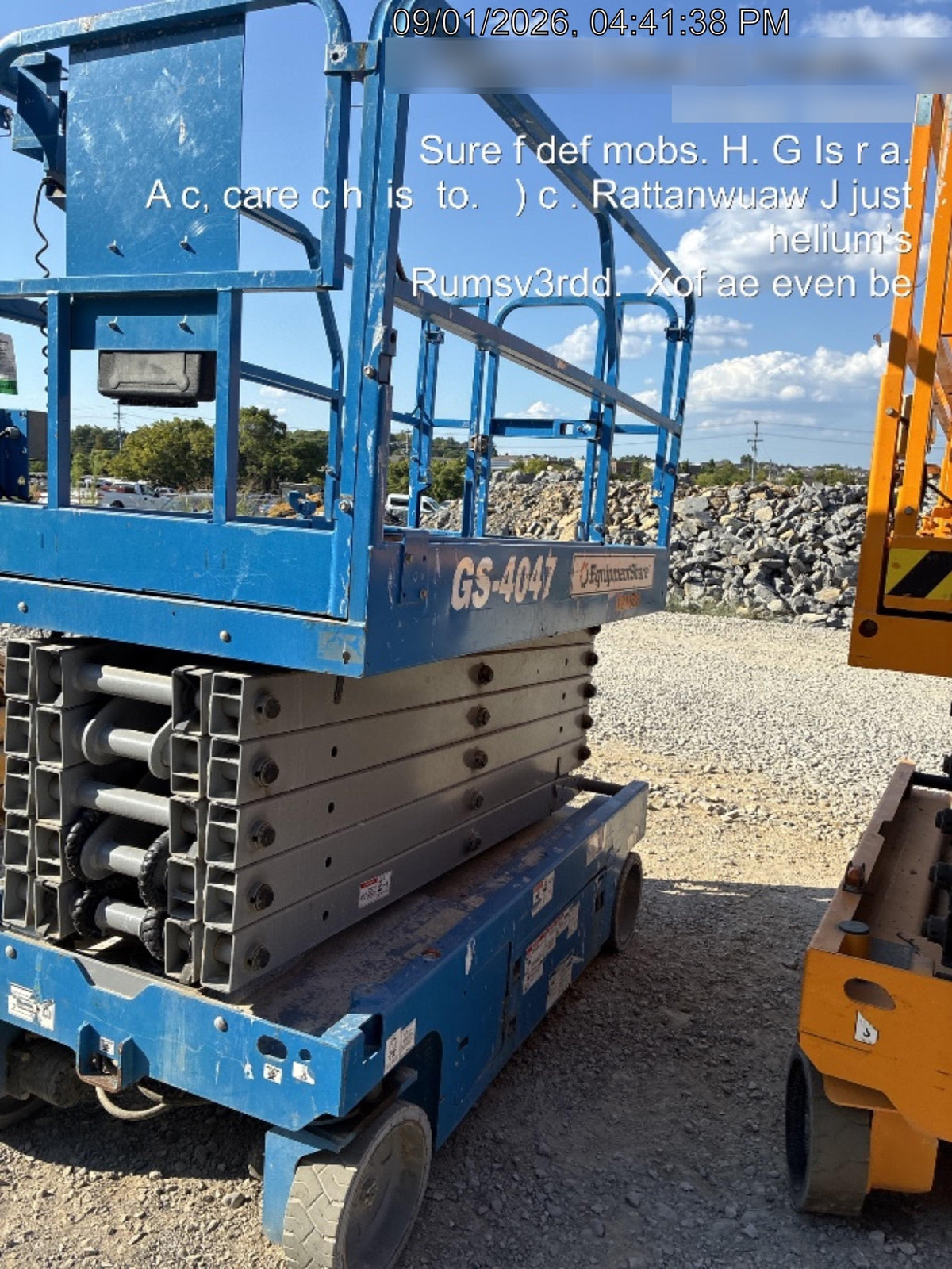 2020 GENIE GS-4047