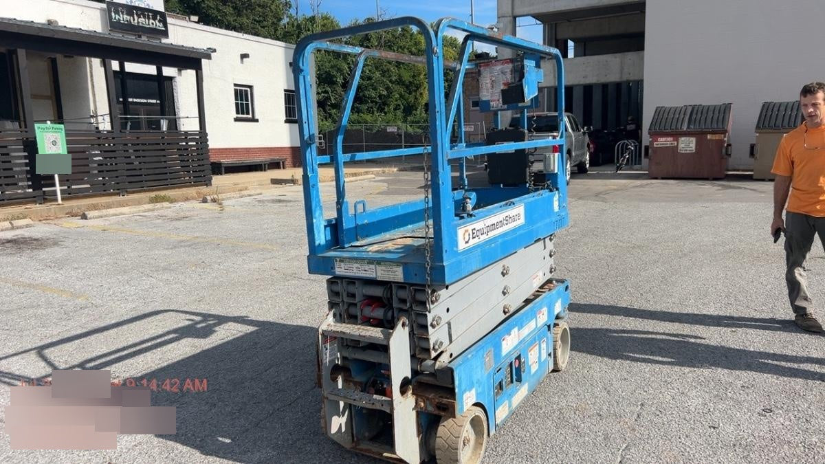 2018 Genie GS-1930 Genie GS-1930 w/Fixed Rail, Chain Entry