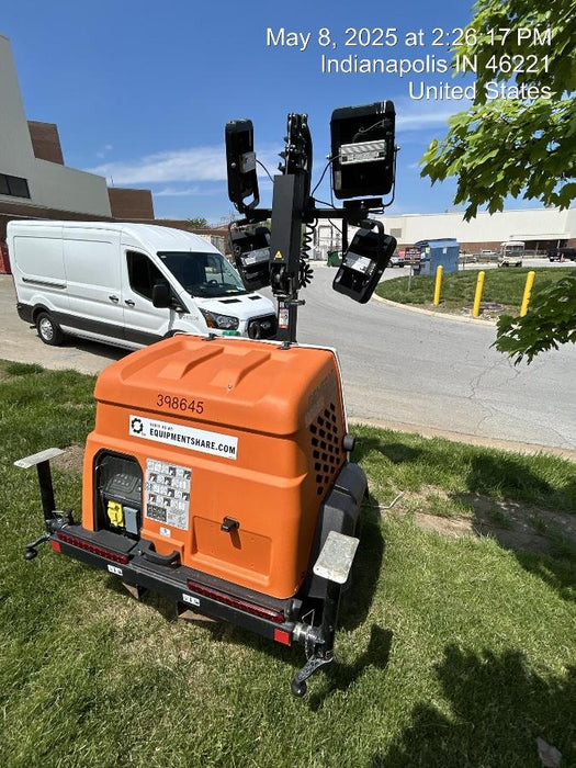 2024 Generac MLT2 Diesel, Flex Switch 120V Input, Powerzone Controller, 
(4) 320W LED Lights, 4kW Generator, 39.9 Gal Fuel Tank, 2" Ball, T3