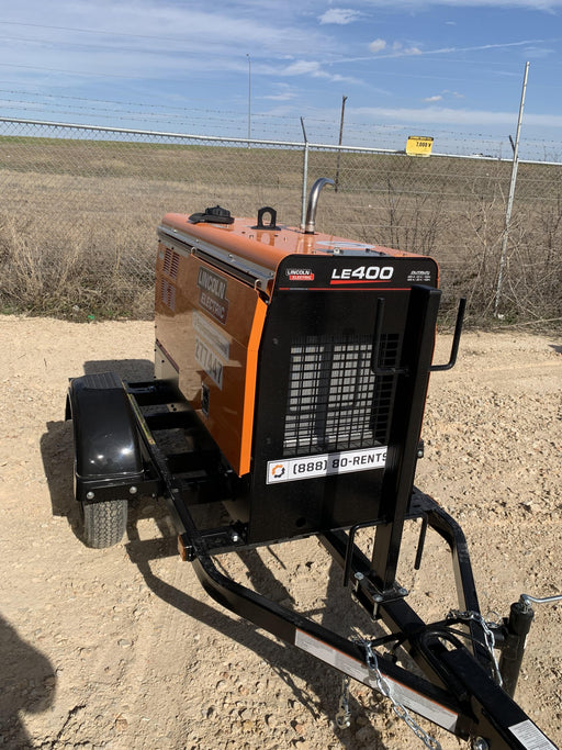 2022 Lincoln Electric LE400 Kubota V1505, Trlr, Cable Rack, Light Kit, ES Decals, T3