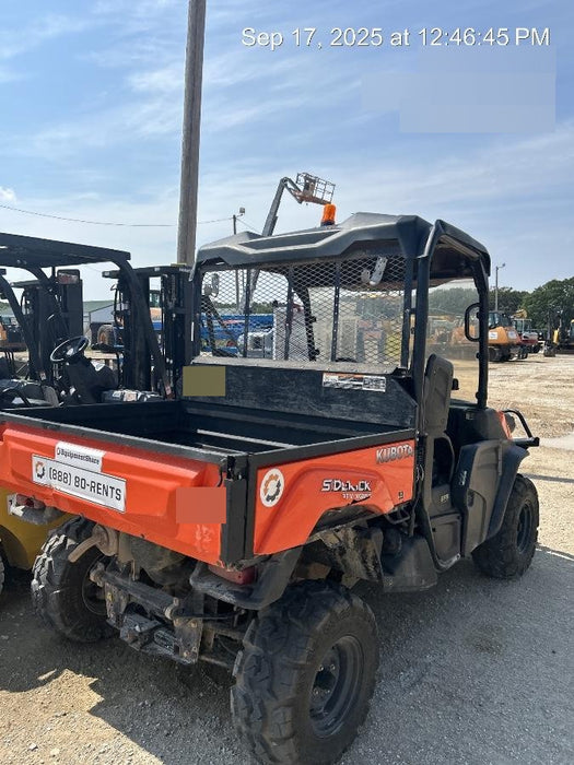 2019 Kubota RTV-XG850WL-H 4wd Utility Cart, Gas, 2 Seat, LED Strobe, Windshield Tempered Glass, Plastic Canopy, Wire Harness Kit, Backup Alarm