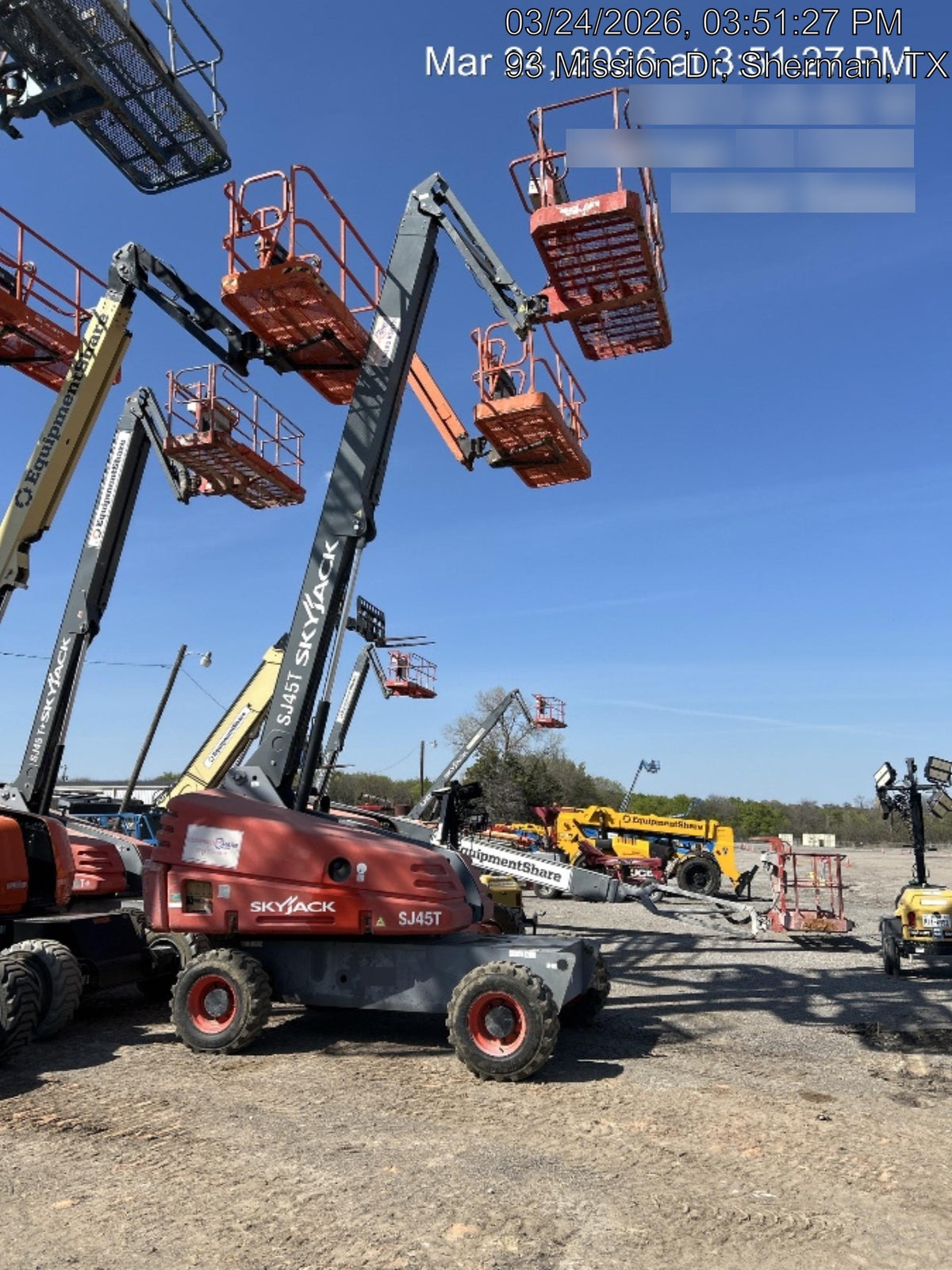 2016 SKYJACK SJ45T+