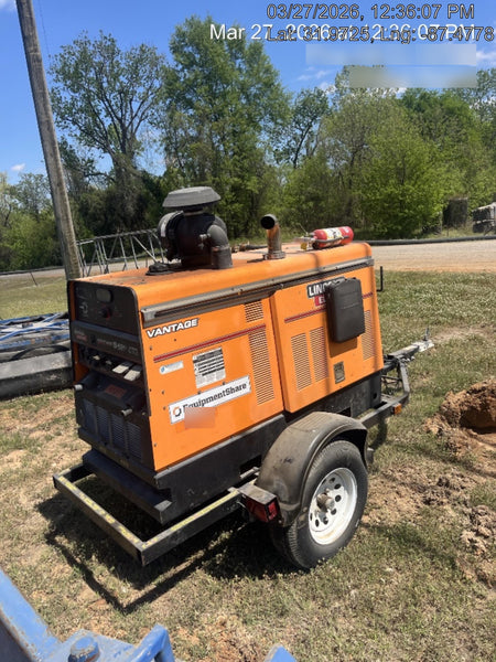 2021 Lincoln Electric Vantage 549X Ready Pak 3, ORANGE (includes trailer, cable rack, fender light kit)