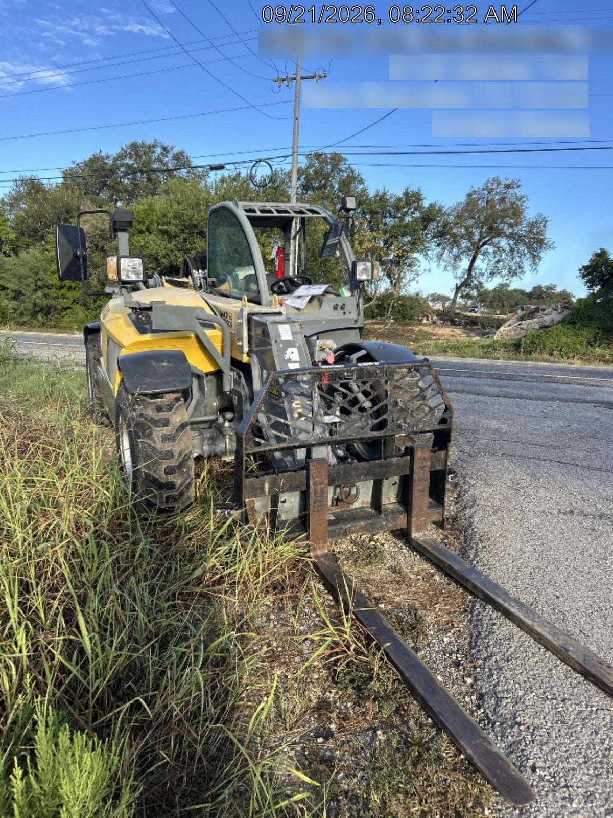 2018 WACKER NEUSON TH627