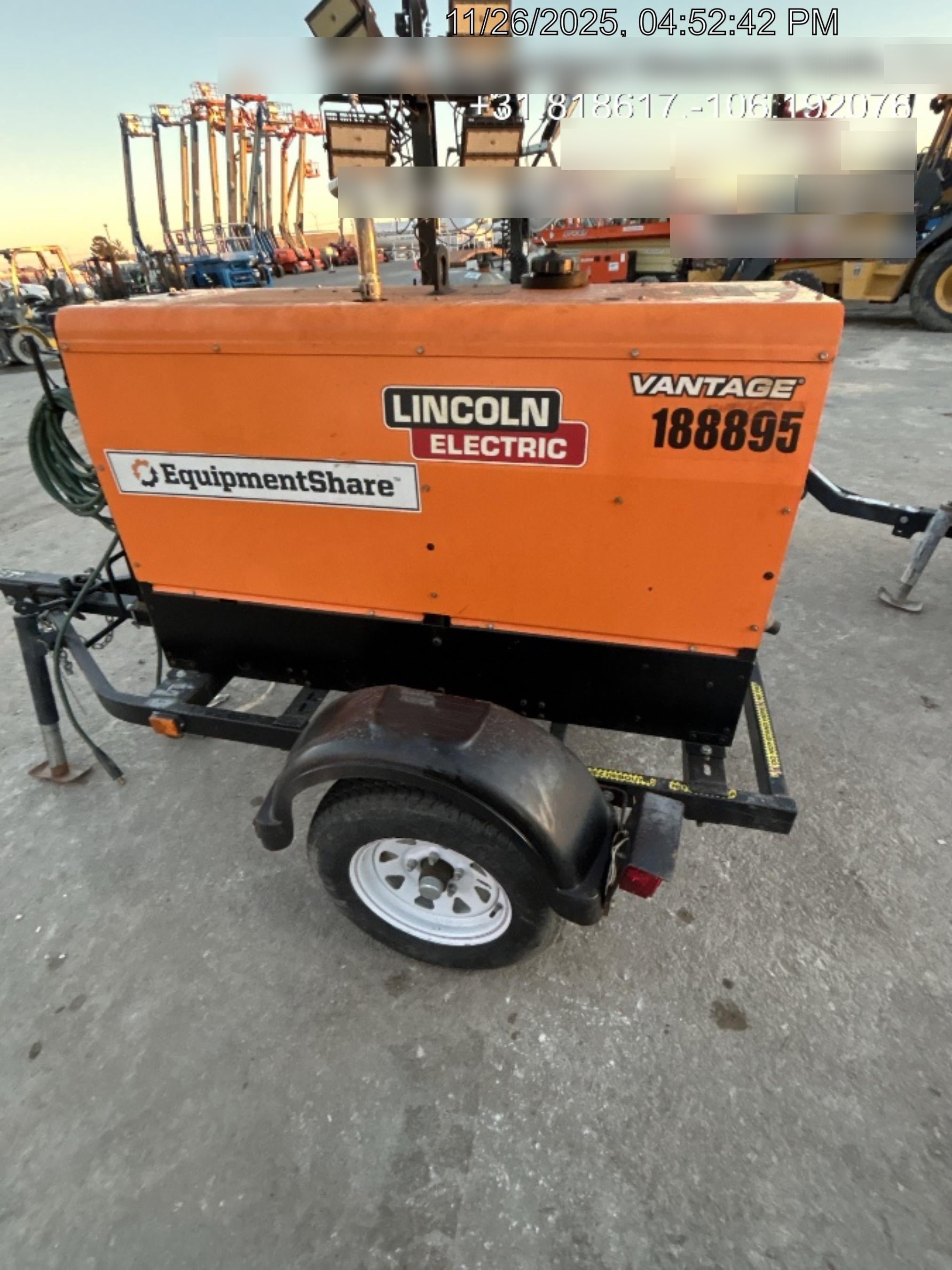 2021 Lincoln Electric Vantage 322 VANTAGE 322 READY-PAK 3