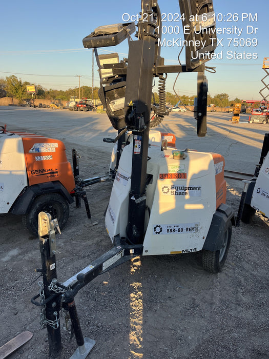 2024 Generac MLT2 Diesel, Flex Switch 120V Input, Powerzone Controller, 
(4) 320W LED Lights, 4kW Generator, 39.9 Gal Fuel Tank, 2" Ball, T3