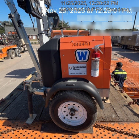 2024 Wanco WLTT-4MM4K Diesel, Deep Sea Controller, Shore Power Plug, Auto Start, (4) 350W LED Floodlights, 4kW Generator, 60 Gal Fuel Tank, 2" Ball, T3