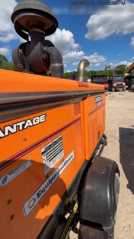 2022 Lincoln Electric Vantage 549X Crosslink Technology, Trailer Mounted, ES Decals, T3