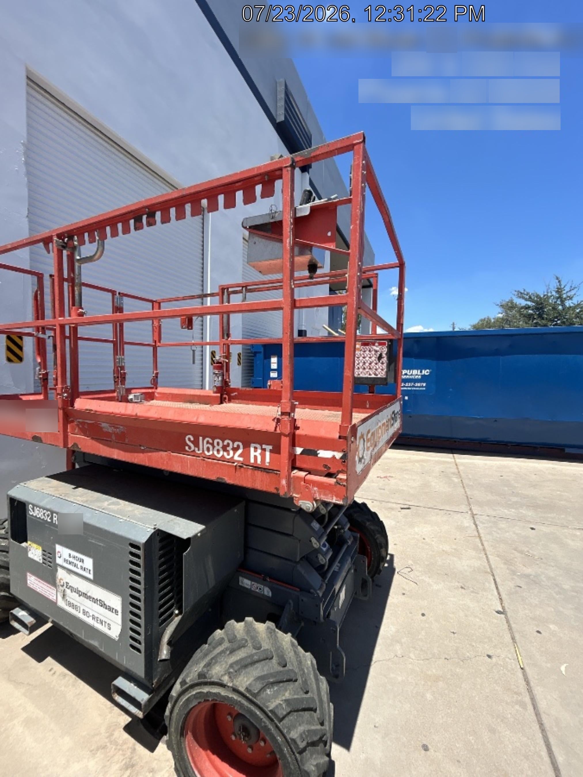 2019 SKYJACK SJ6832 RT