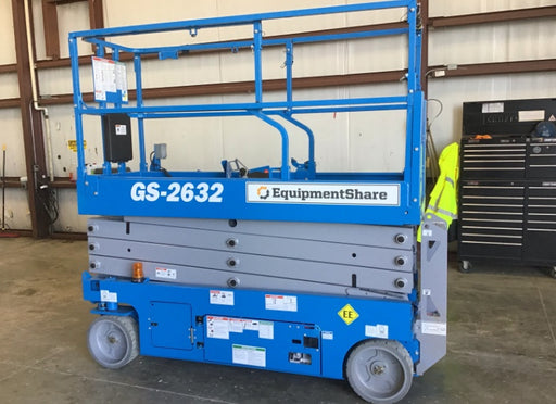 2019 Genie GS-2632 Folding Rails, Swing Gate, EE Rated